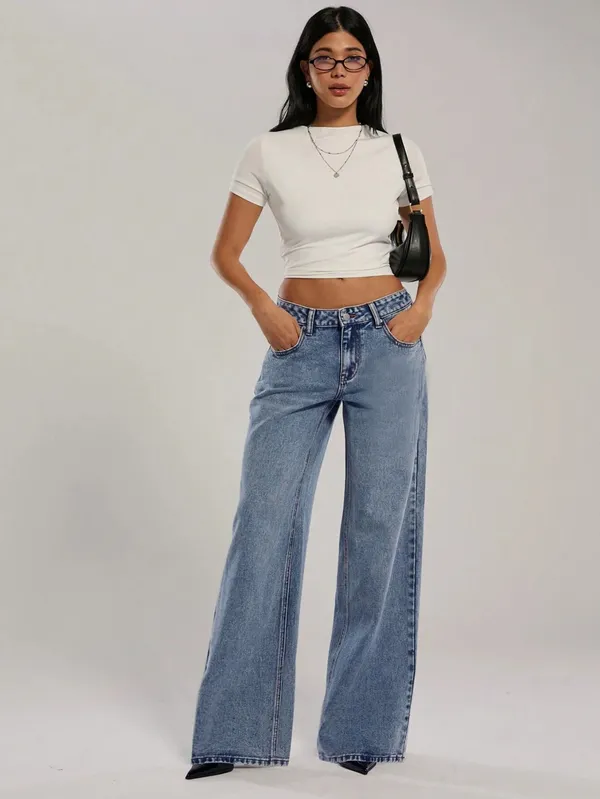Light_Blue_High_Rise_Denim_Blend_Jeans_For_Women