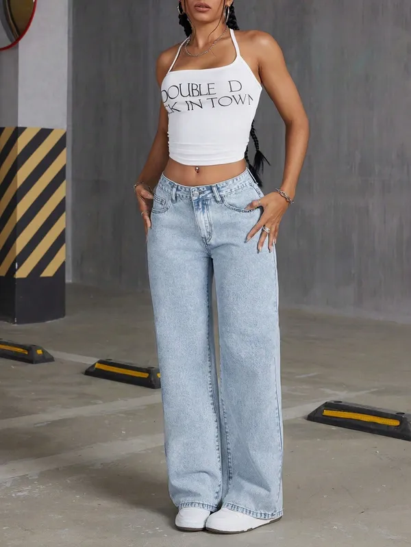 Light_Blue_High_Rise_Denim_Blend_Jeans_For_Women