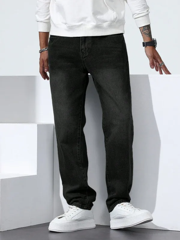 Black_High_Rise_Denim_Jeans_For_Men
