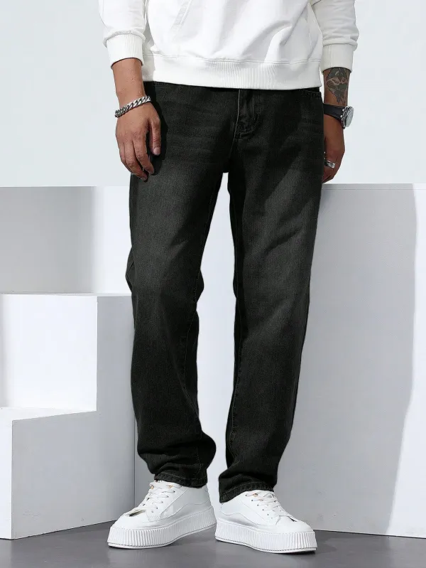 Black_High_Rise_Denim_Jeans_For_Men