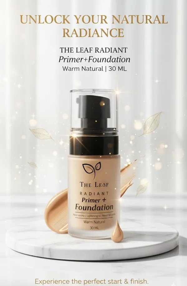 THE_LEAF_RADIANT__PRIMER+FOUNDATION_||__WARM_NATURAL||