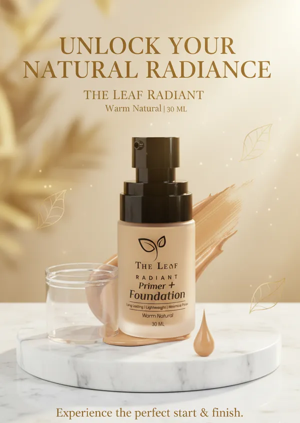 THE_LEAF_RADIANT__PRIMER+FOUNDATION_||__WARM_NATURAL||