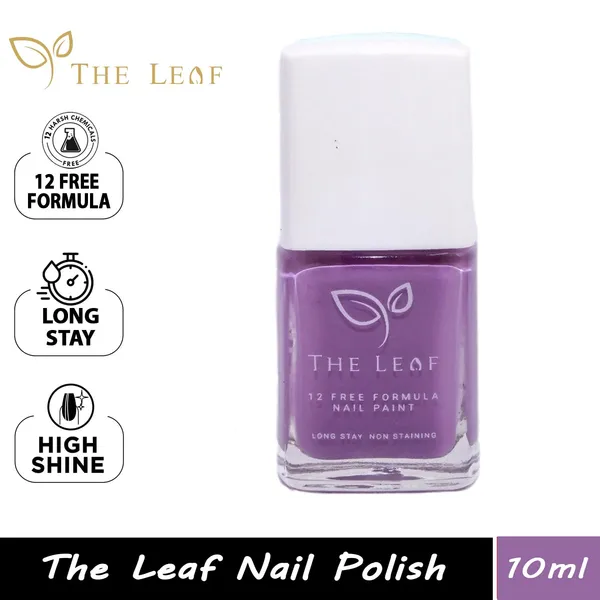 THE_LEAF_LAVENDER_||_NON_TOXIC_NAIL_POLISH_||_Long_Stay_Gel_Effect_||__10ML