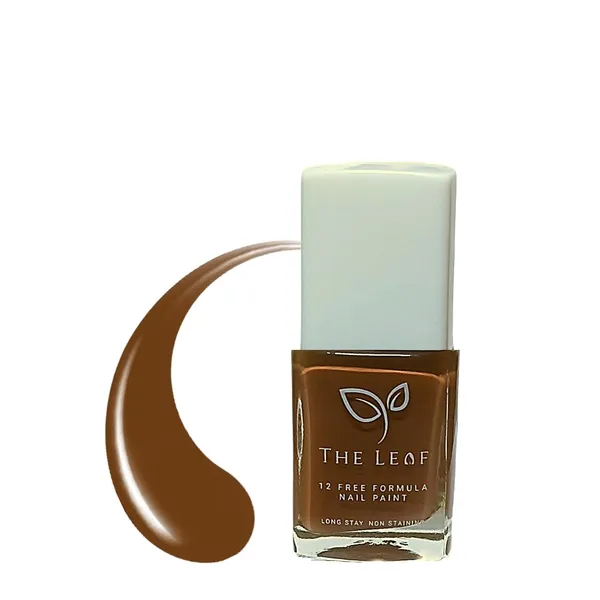 THE_LEAF_ESPRESSO_||_NON_TOXIC_NAIL_POLISH_||_Long_Stay_Gel_Effect_||__10ML
