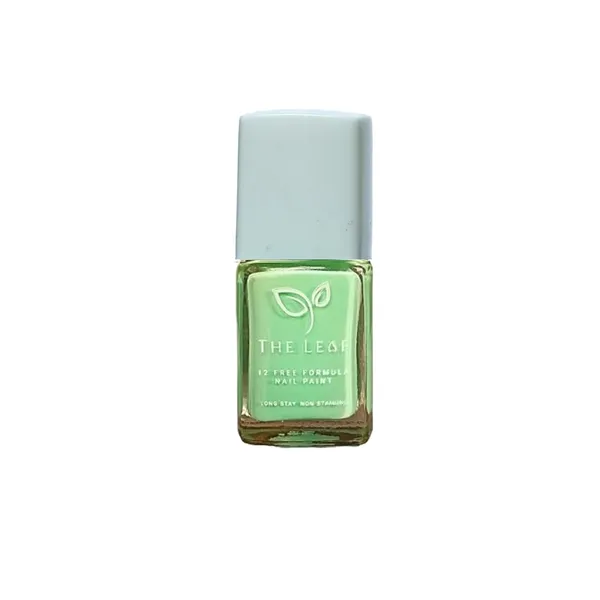 THE_LEAF_MINT_GREEN_||_NON_TOXIC_NAIL_POLISH_||_Long_Stay_Gel_Effect_||__10ML