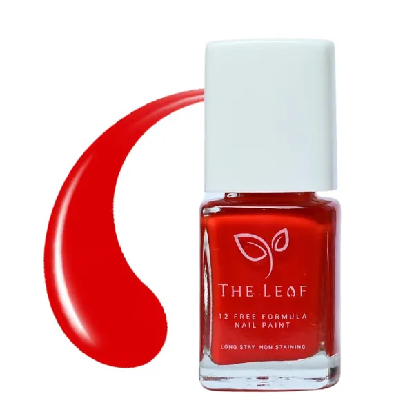 THE_LEAF_RED_TULIP||_NON_TOXIC_NAIL_POLISH_||_Long_Stay_Gel_Effect_||__10ML