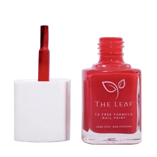 THE_LEAF_RED_TULIP||_NON_TOXIC_NAIL_POLISH_||_Long_Stay_Gel_Effect_||__10ML