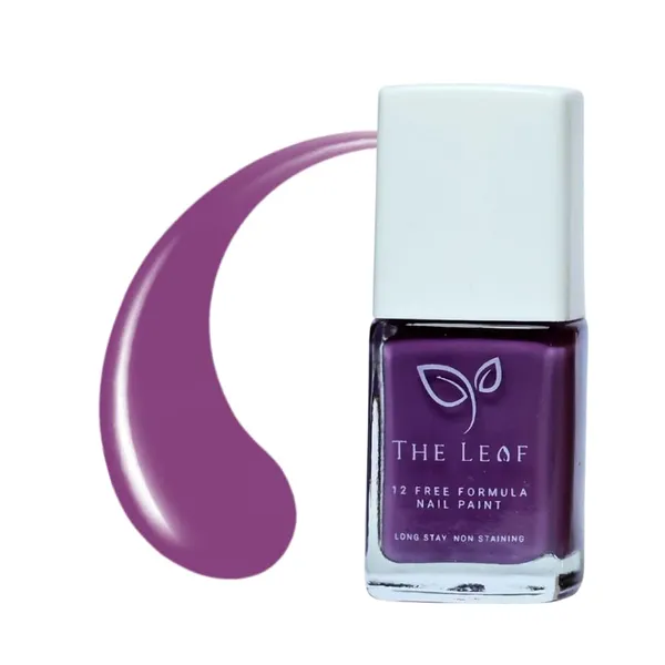 THE_LEAF_PLUM_||_NON_TOXIC_NAIL_POLISH_||_Long_Stay_Gel_Effect_||__10ML