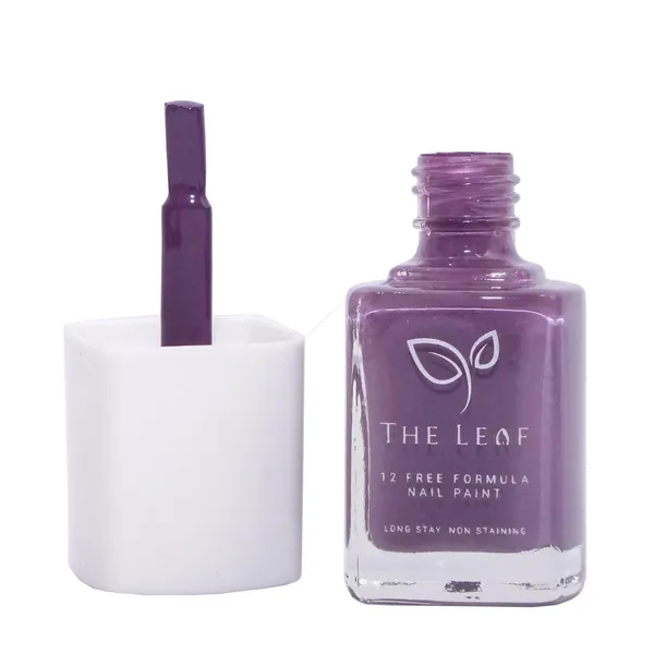 THE_LEAF_PLUM_||_NON_TOXIC_NAIL_POLISH_||_Long_Stay_Gel_Effect_||__10ML