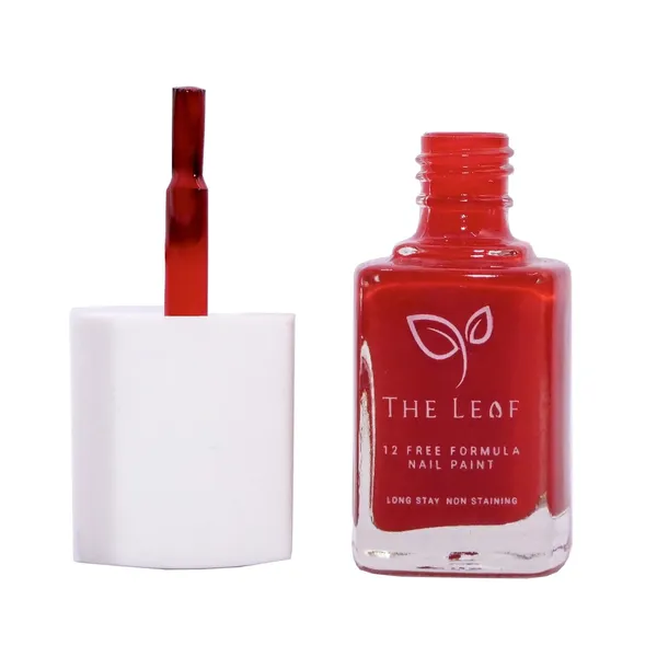 THE_LEAF_BEET_RED||_NON_TOXIC_NAIL_POLISH_||_Long_Stay_Gel_Effect_||__10ML