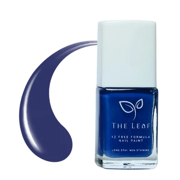 THE_LEAF_BLUEBERRY||_NON_TOXIC_NAIL_POLISH_||_Long_Stay_Gel_Effect_||__10ML