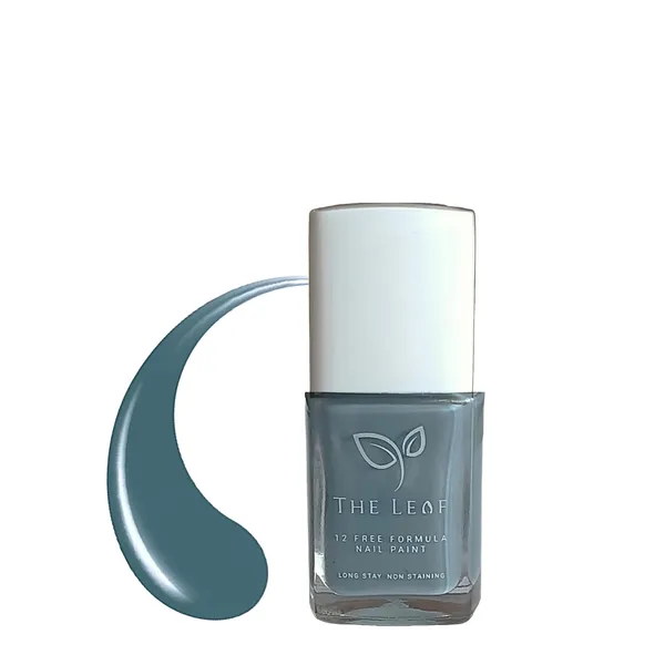 THE_LEAF_BLUE_SKY||_NON_TOXIC_NAIL_POLISH_||_Long_Stay_Gel_Effect_||__10ML