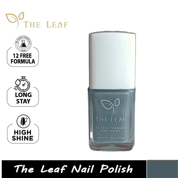 THE_LEAF_BLUE_SKY||_NON_TOXIC_NAIL_POLISH_||_Long_Stay_Gel_Effect_||__10ML
