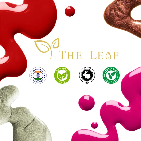 THE_LEAF_DARK_WINE||_NON_TOXIC_NAIL_POLISH_||_Long_Stay_Gel_Effect_||__10ML