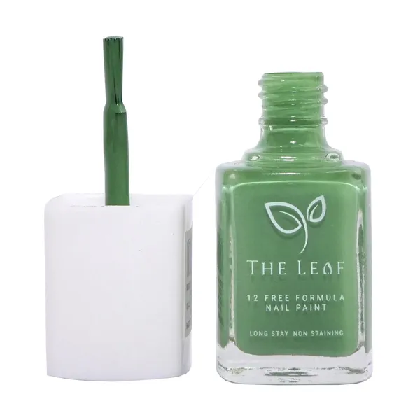 THE_LEAF_FOREST_GREEN||_NON_TOXIC_NAIL_POLISH_||_Long_Stay_Gel_Effect_||__10ML