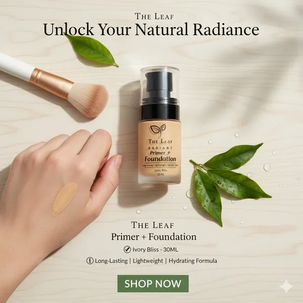 THE_LEAF_RADIANT__PRIMER+FOUNDATION_||_IVORY_BLISS_||