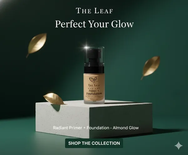 THE_LEAF_RADIANT__PRIMER+FOUNDATION_||_ALMOND_GLOW||