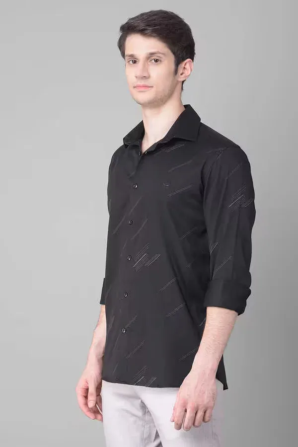 Black_Printed_Cotton_Slim_Fit_Casual_Shirt_For_Men