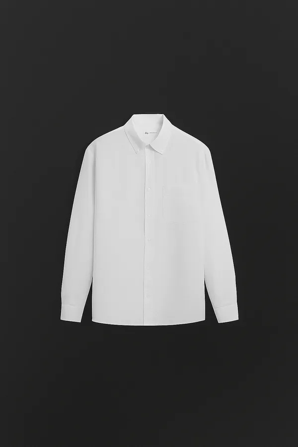White_Cotton_Linen_Shirt_For_Men