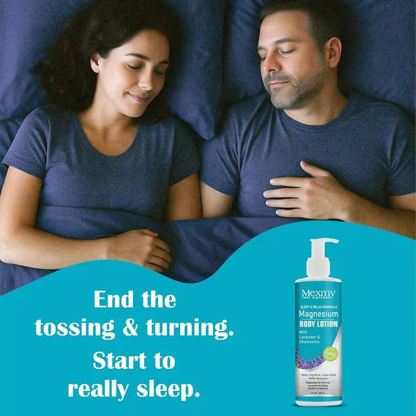 Mexmy10%_Magnesium_Sleep_Body_Lotion_200ml_|_For_Muscle_Recovery_&_Relaxation_|_Infused_with_Shea_Butter_&_Lavender_|_Mildly_Scented,_Lightweight_&_Non-Greasy_Formula_(Pack_Of_2-200ml)