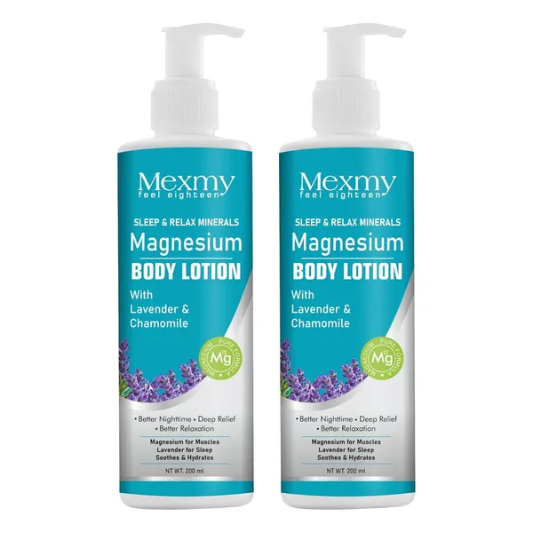 Mexmy_Magnesium_Body_Lotion_|_With_Lavender_&_Chamomile_|_Sleep_&_Relax_Minerals_Formula_|_Deep_Relaxation,_Muscle_Recovery_&_Skin_Hydration_|_Moisturizing_Body_Lotion_|_400ml_(Pack_Of_2)