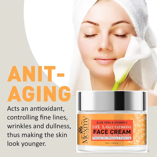 Mexmy_Anti-Ageing_Night_Cream_With_Hyaluronic_Acid,_Vitamin_E,_Vitamin_C_&_Jojoba_Oil_|_Reduces_Fine_Lines_|_Lightens_dark_Spots_|_100%_Botanical_Extracts_|_Suitable_for_All_Skin_Types_|_Pack_Of_2-100gm