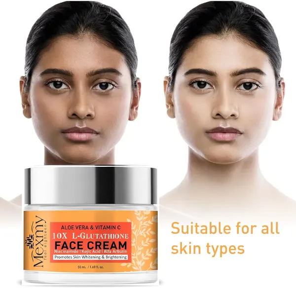 Mexmy_Anti-Ageing_Night_Cream_With_Hyaluronic_Acid,_Vitamin_E,_Vitamin_C_&_Jojoba_Oil_|_Reduces_Fine_Lines_|_Lightens_dark_Spots_|_100%_Botanical_Extracts_|_Suitable_for_All_Skin_Types_|_Pack_Of_2-100gm