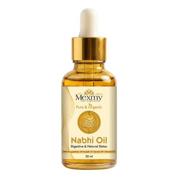 Mexmy_Digestion_&_Detox_Nabhi_Oil_30ml_|_Nabhya_Dhara_Ayurvedic_Belly_Button_Oil_for_Bloating,_Gas_Relief,_Gut_Cleanse,_Healthy_Digestion,_Metabolism_Support_|_Hing,_Ajwain_Herbal_Blend