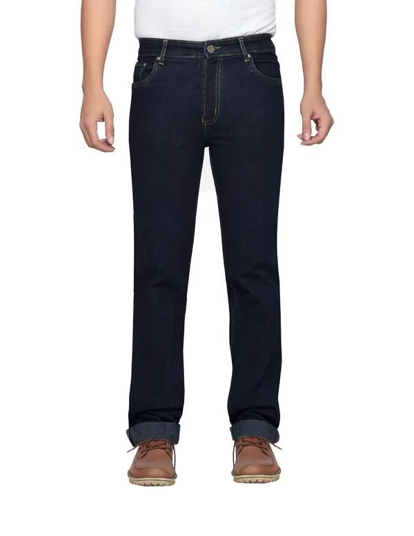 Dragaon_Men'S_Stretchable_Relax_Fit_Jeans_Dark_Blue