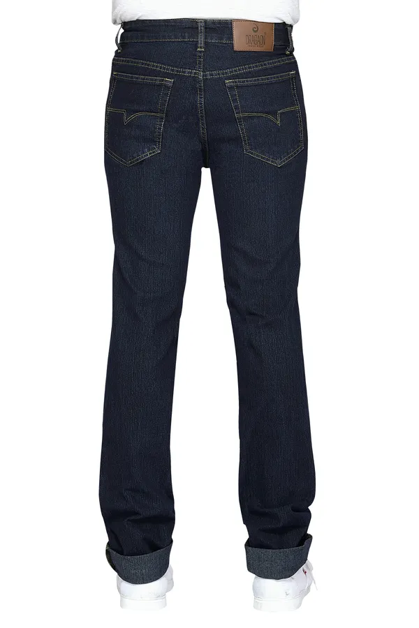 Dragaon_Men'S_Stretchable_Relax_Fit_Jeans_Dark_Blue
