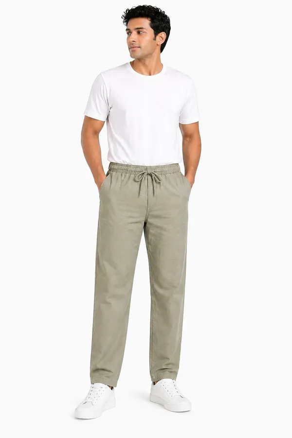 Elite_Cotton_Linen_Pants_For_Men_-_Grey
