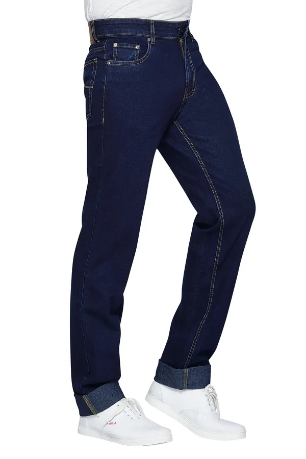 Dragaon_Men'S_Stretchable_Relax_Fit_Jeans_Navy_Blue