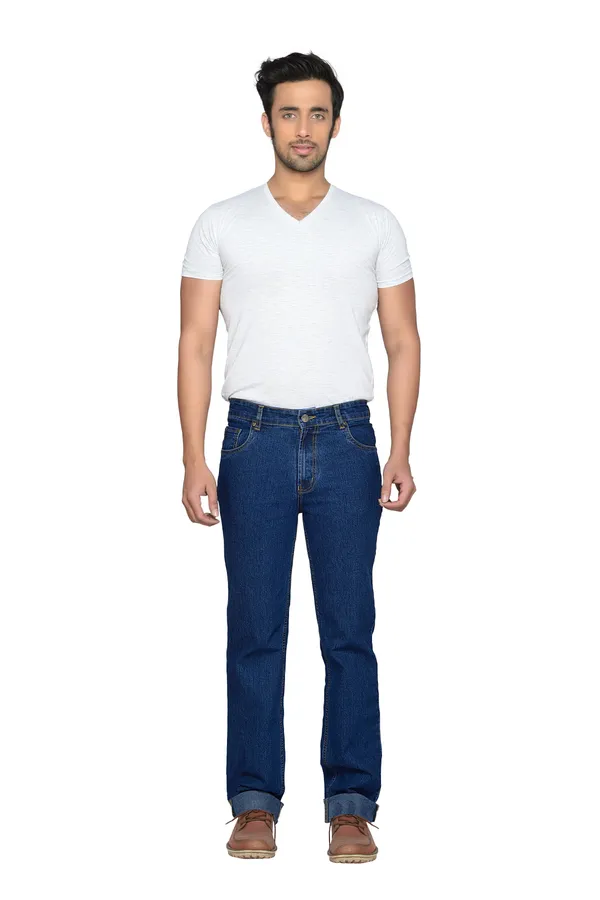 Dragaon_Men'S_Stretchable_Relax_Fit_Jeans_Blue