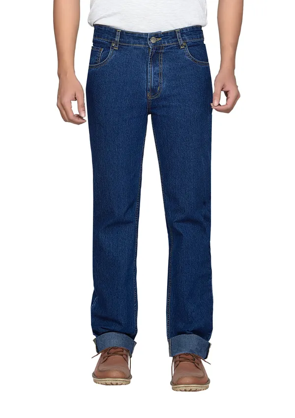 Dragaon_Men'S_Stretchable_Relax_Fit_Jeans_Blue