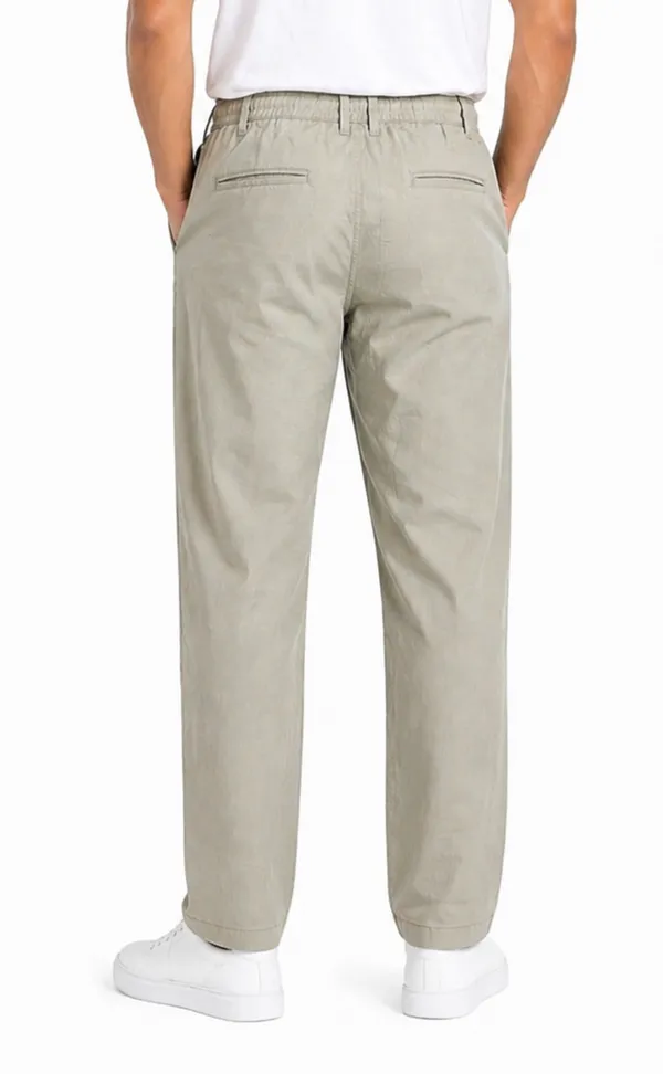 Elite_Cotton_Linen_Pants_For_Men_-_Beige