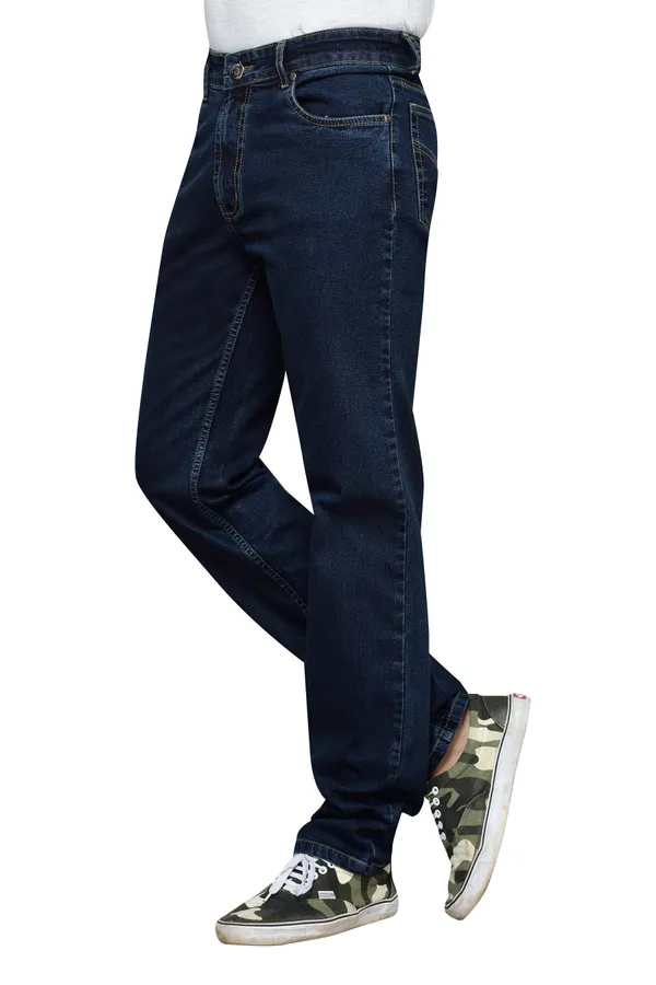 Dragaon_Men'S_Stretchable_Relax_Fit_Jeans_Dark_Blue