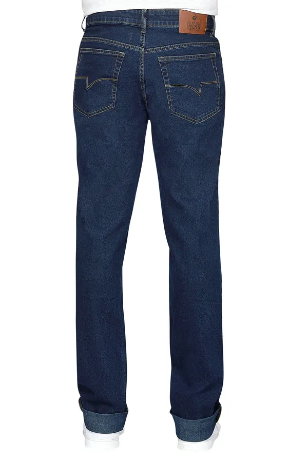 Dragaon_Men'S_Stretchable_Relax_Fit_Jeans_Dark_Blue