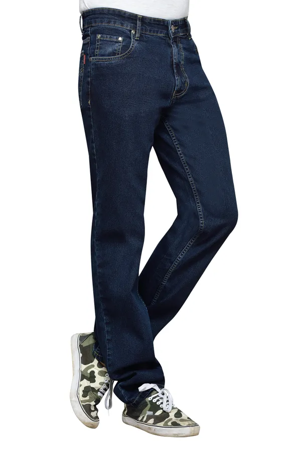 Dragaon_Men'S_Stretchable_Relax_Fit_Jeans_Dark_Blue