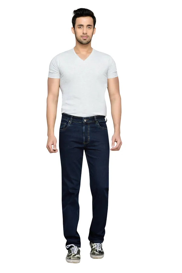 Dragaon_Men'S_Stretchable_Relax_Fit_Jeans_Dark_Blue