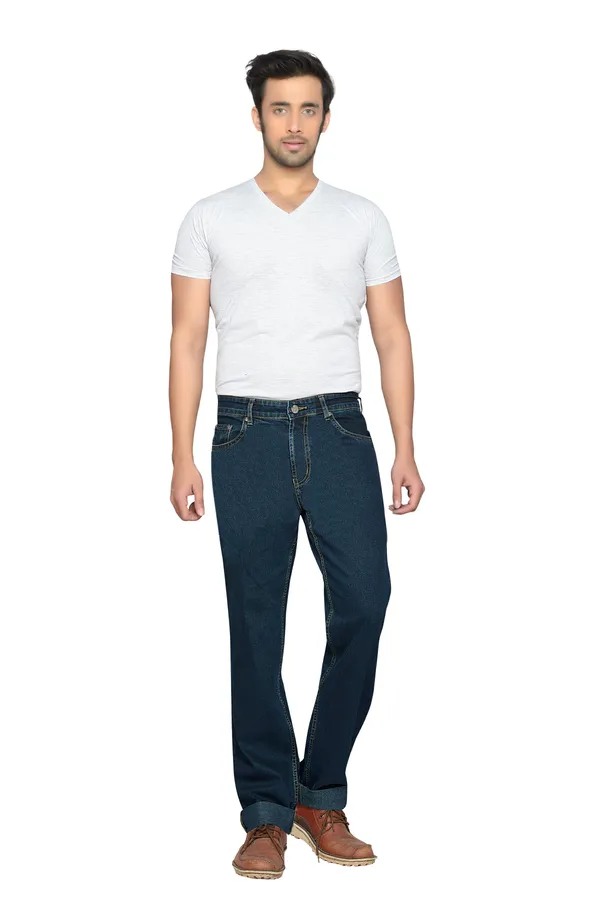Dragaon_Men'S_Stretchable_Relax_Fit_Jeans_Olive