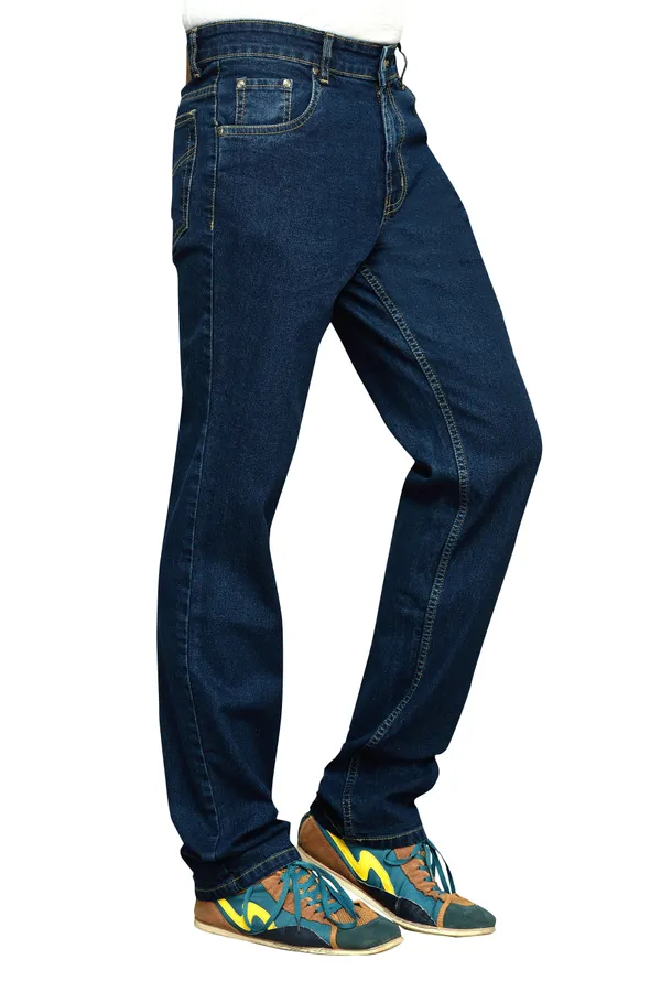 Dragaon_Men'S_Stretchable_Relax_Fit_Jeans_Olive