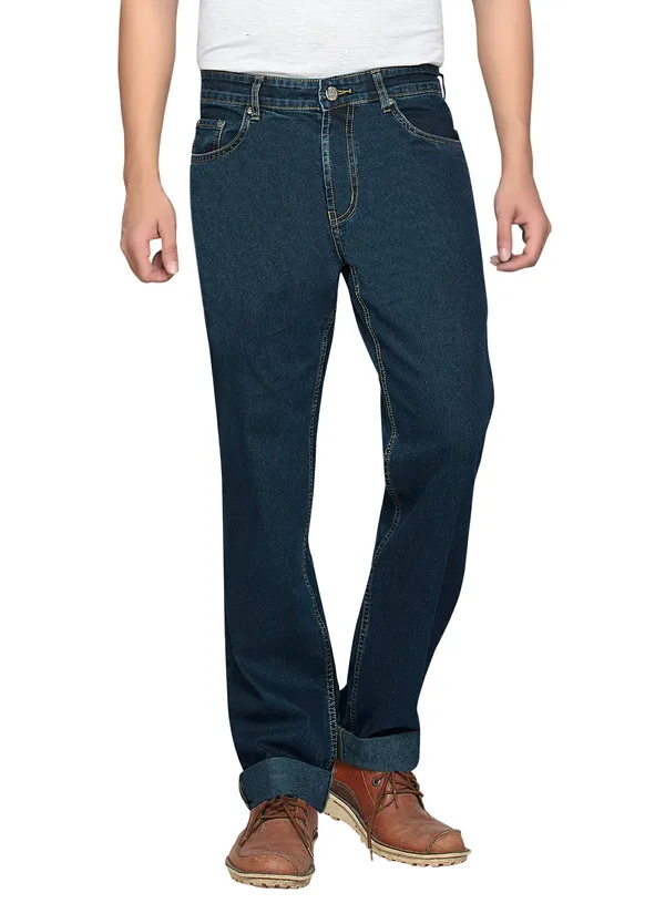 Dragaon_Men'S_Stretchable_Relax_Fit_Jeans_Olive