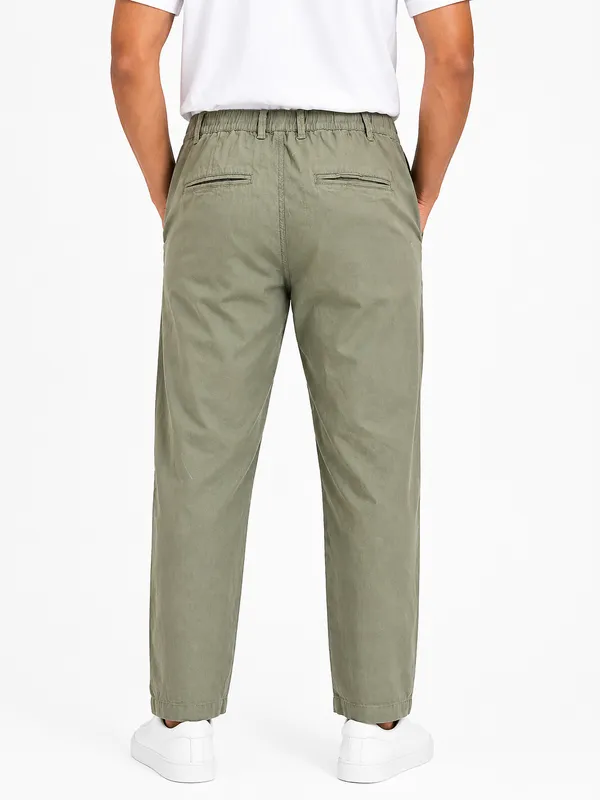 Elite_Cotton_Linen_Pants_For_Men_-_Olive