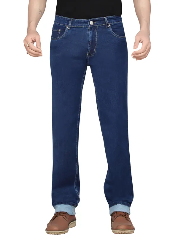 Dragaon_Men'S_Stretchable_Relax_Fit_Jeans_Blue