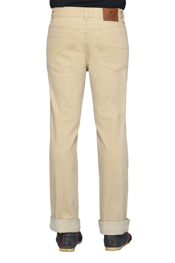 Dragaon_Men'S_Stretchable_Relax_Fit_Jeans_Beige