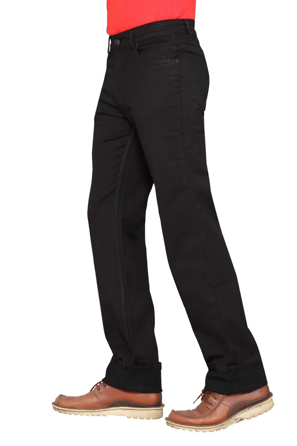 Dragaon_Men'S_Stretchable_Relax_Fit_Jeans_Black