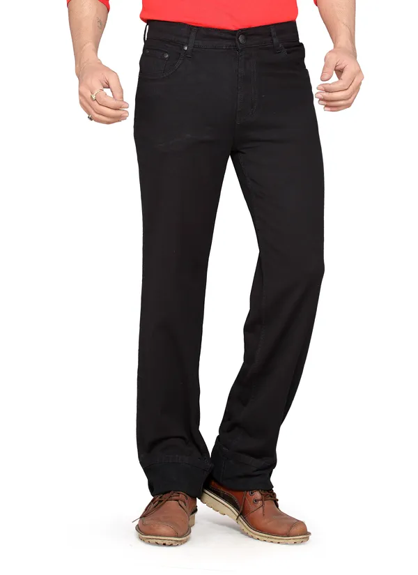 Dragaon_Men'S_Stretchable_Relax_Fit_Jeans_Black