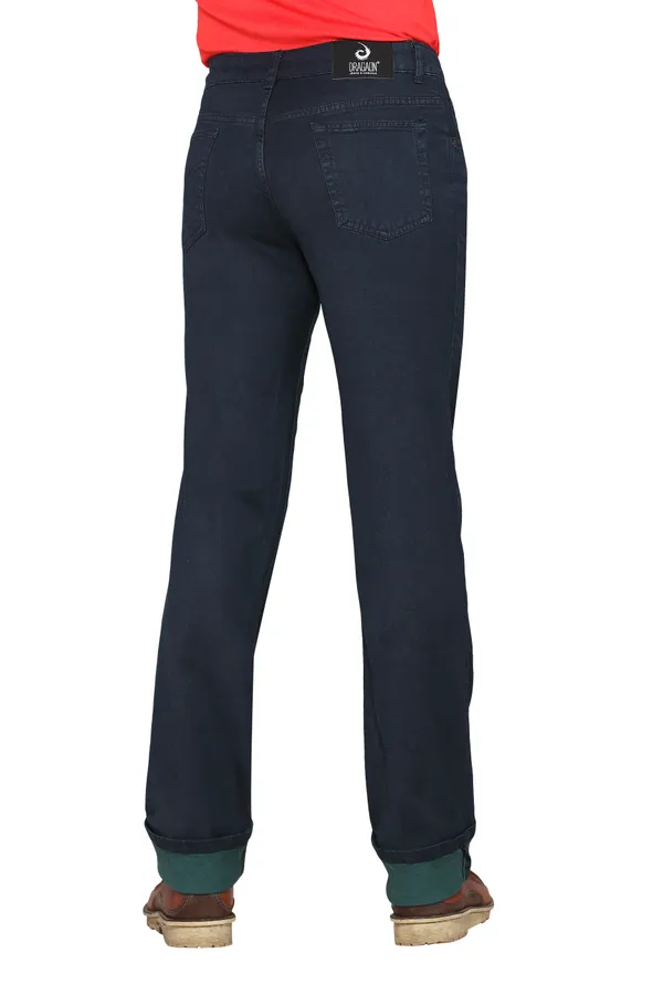 Dragaon_Men'S_Stretchable_Relax_Fit_Jeans_Olive