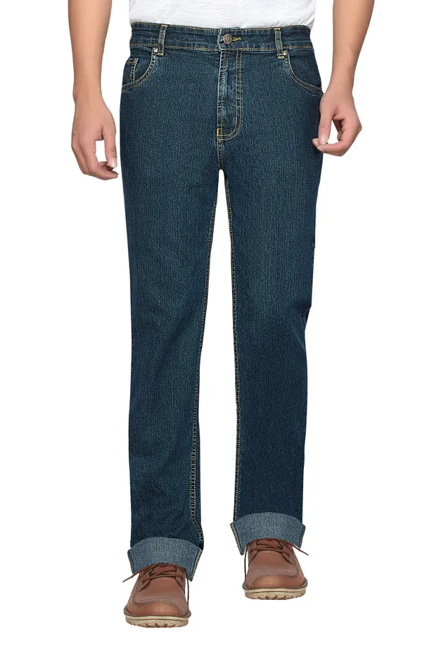 Dragaon_Men'S_Stretchable_Relax_Fit_Jeans_Olive