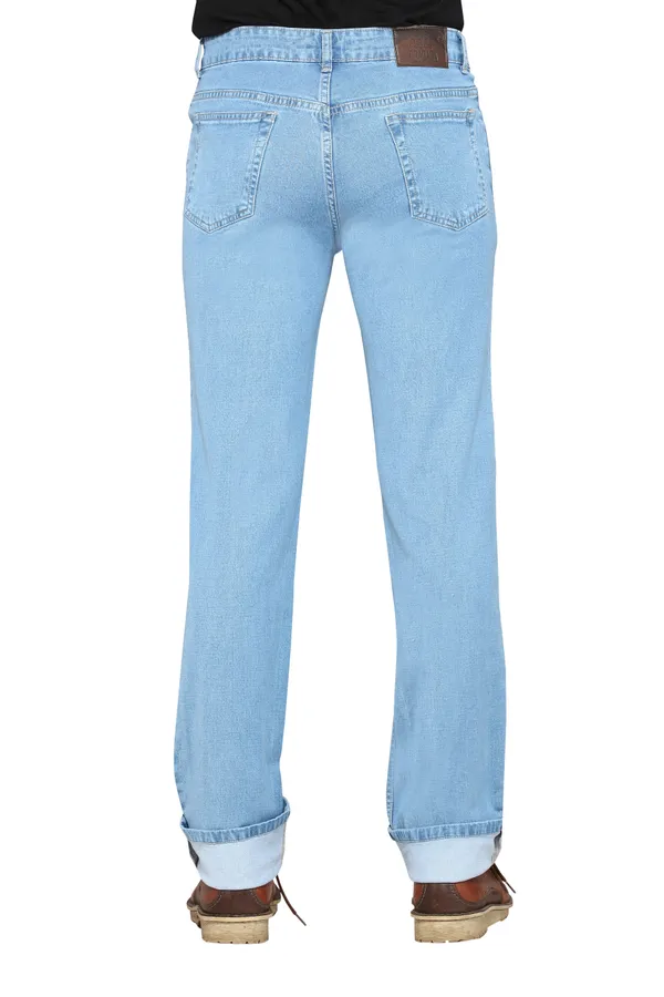 Dragaon_Men'S_Stretchable_Relax_Fit_Jeans_Sky_Blue